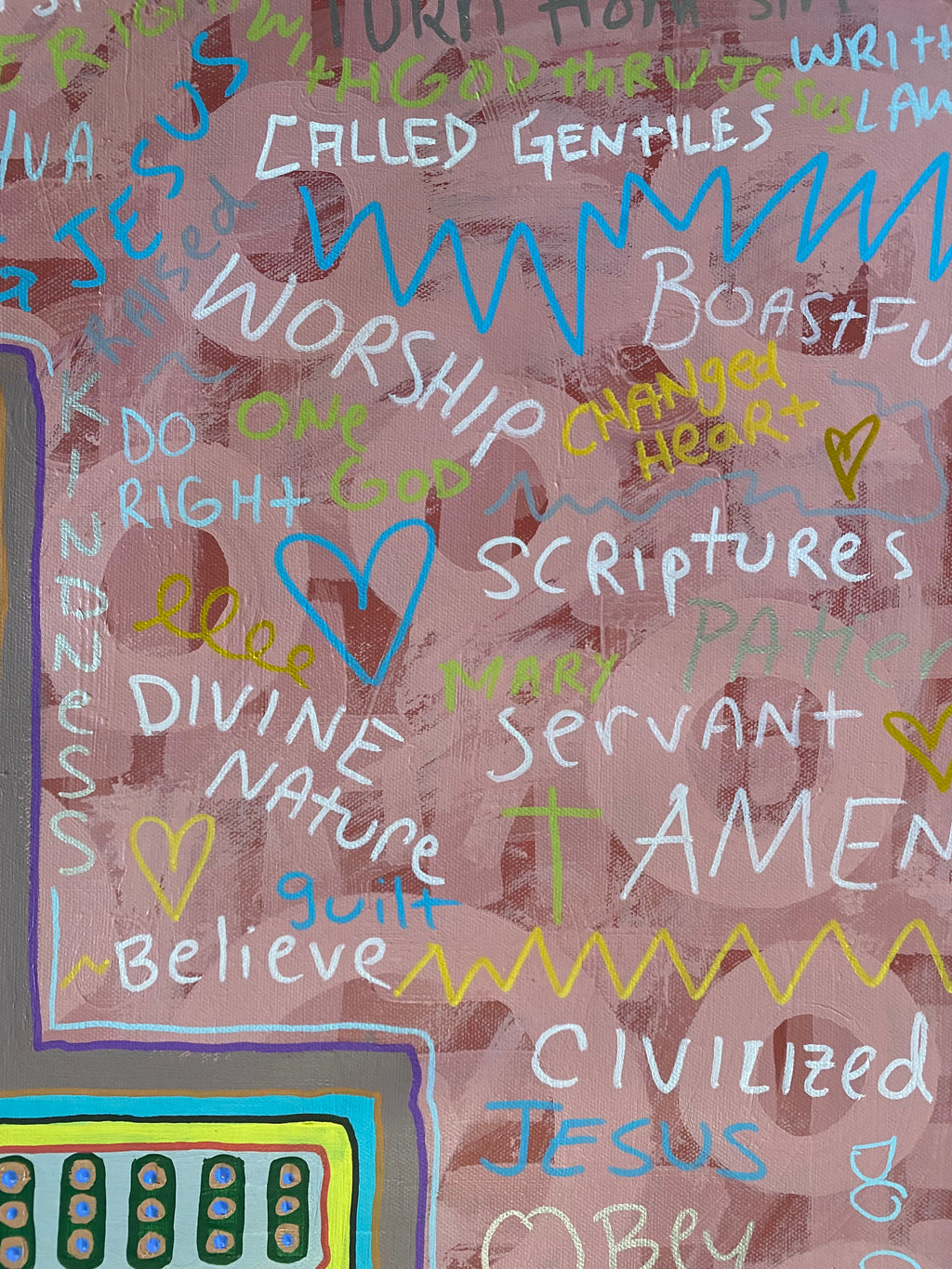 “Kingdom Come, Lord” - 1 of 1 Painting