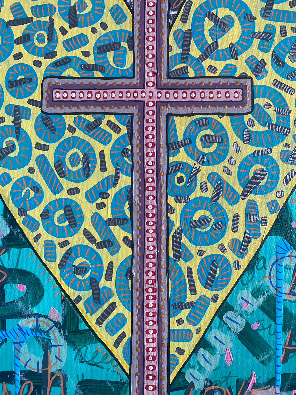 “Yahweh or No Way” - 1 of 1 Painting