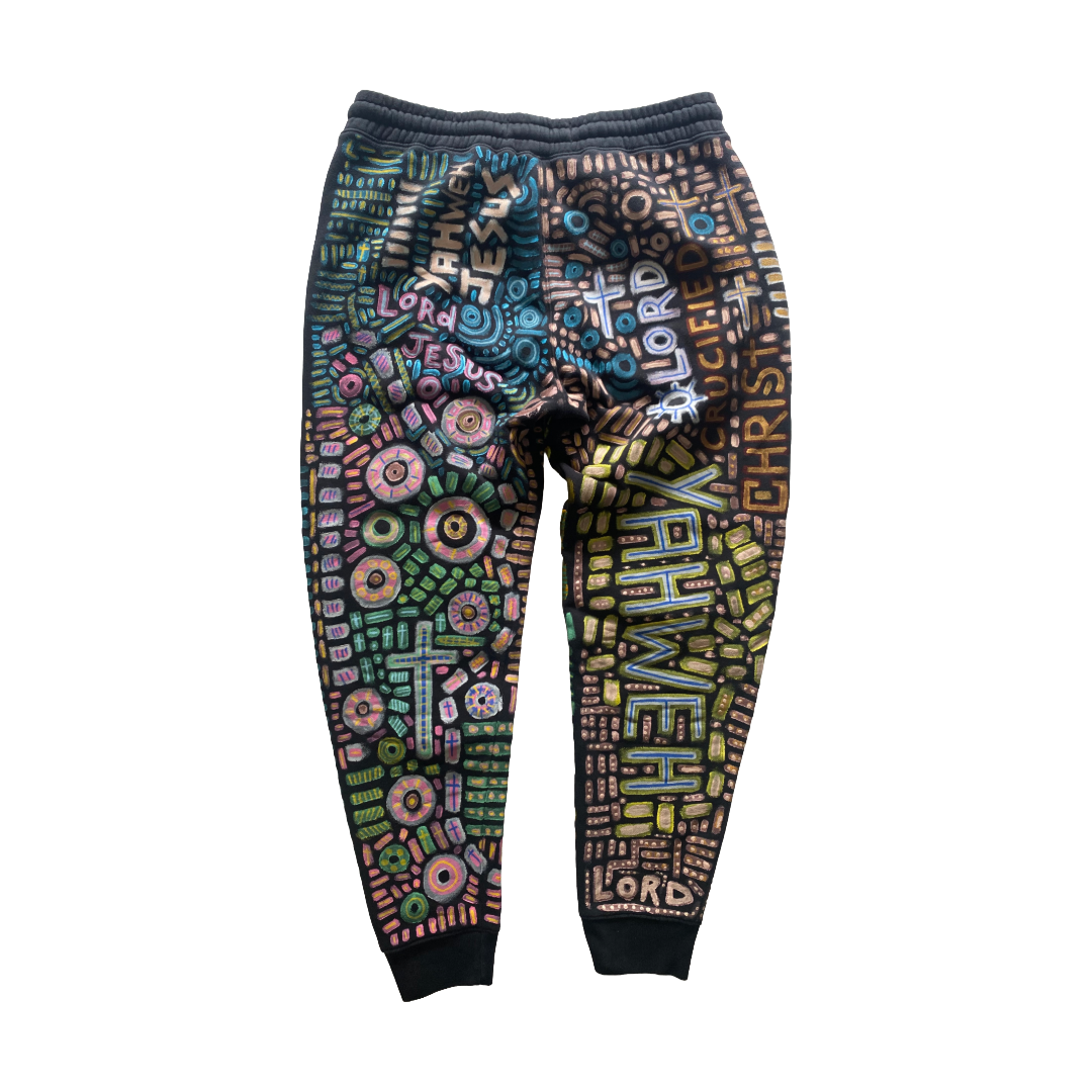 “Yahweh Great I AM” - 1 of 1, Size Medium, Joggers