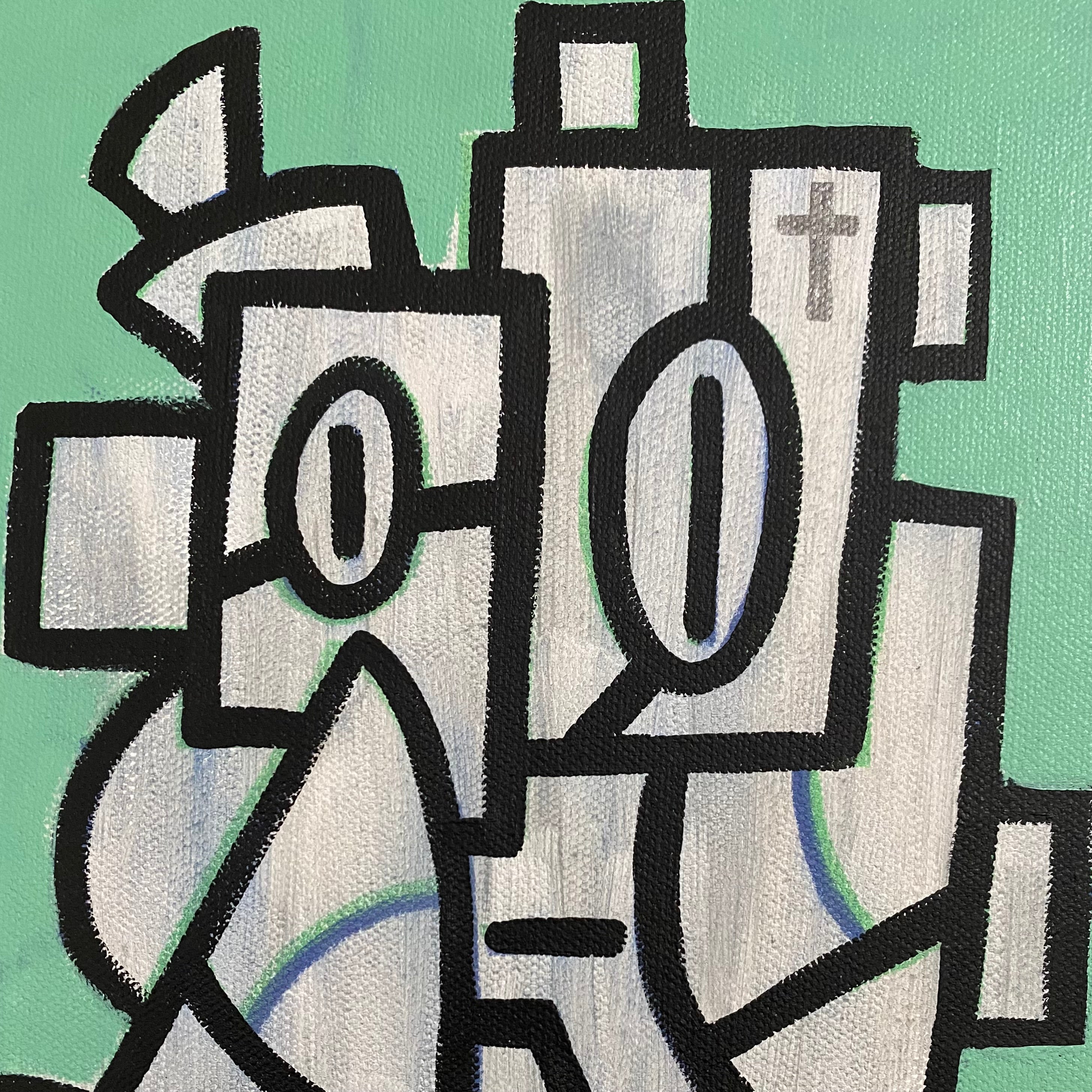 “Done With The Trash” - 1 of 1 Painting