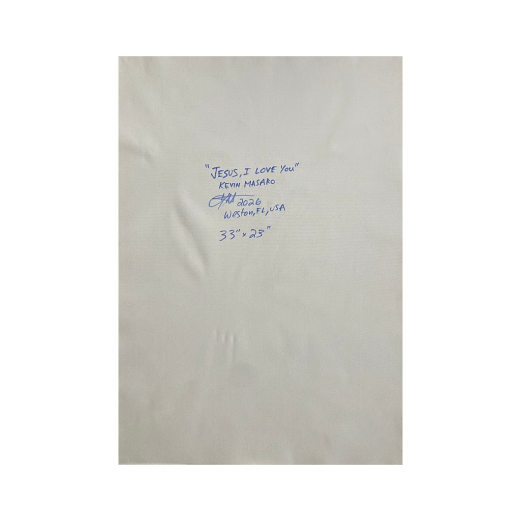 “Jesus, I Love You” - 1 of 1 Painting