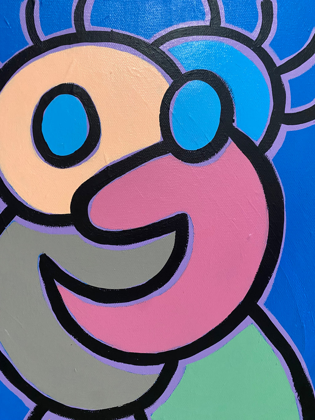 “Courage Mastered 03” - 1 of 1 Painting