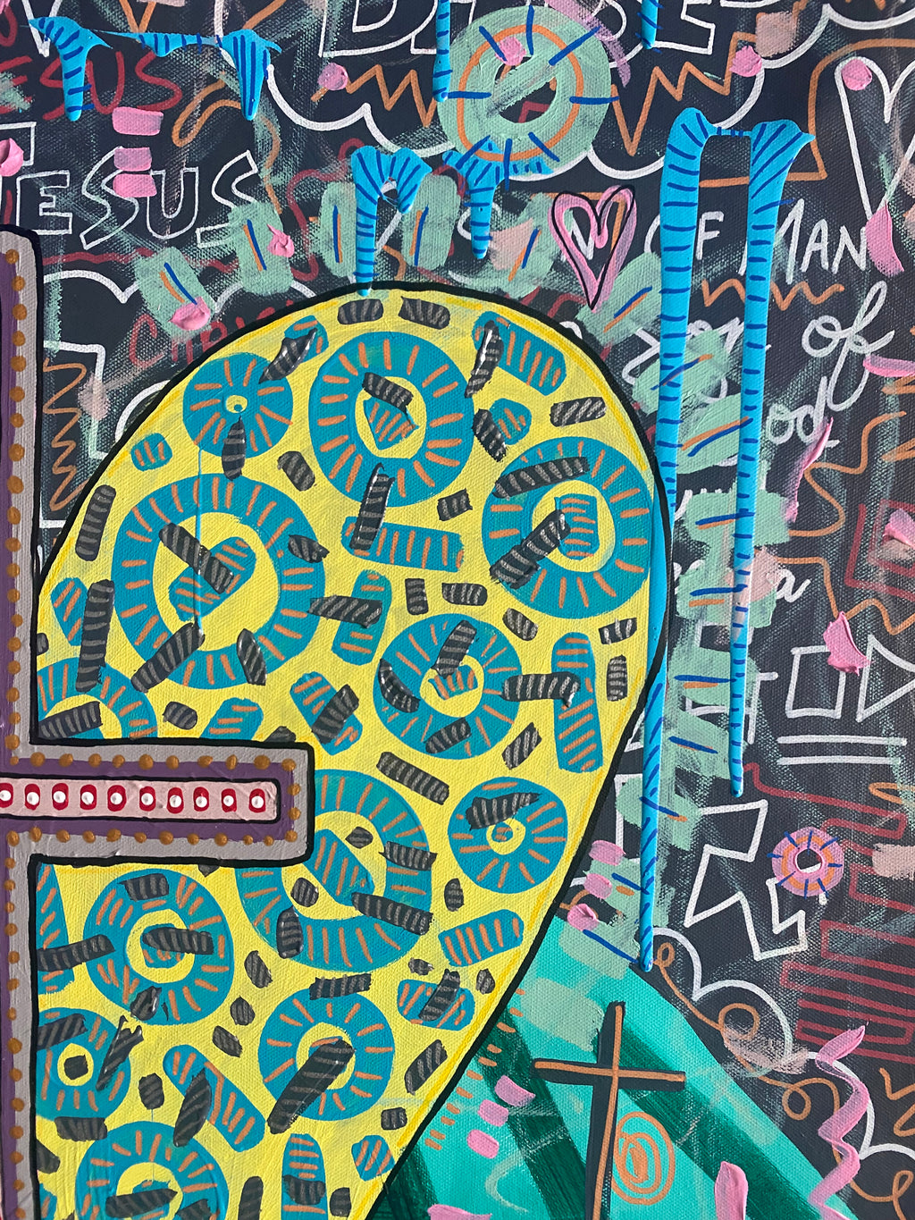“Yahweh or No Way” - 1 of 1 Painting