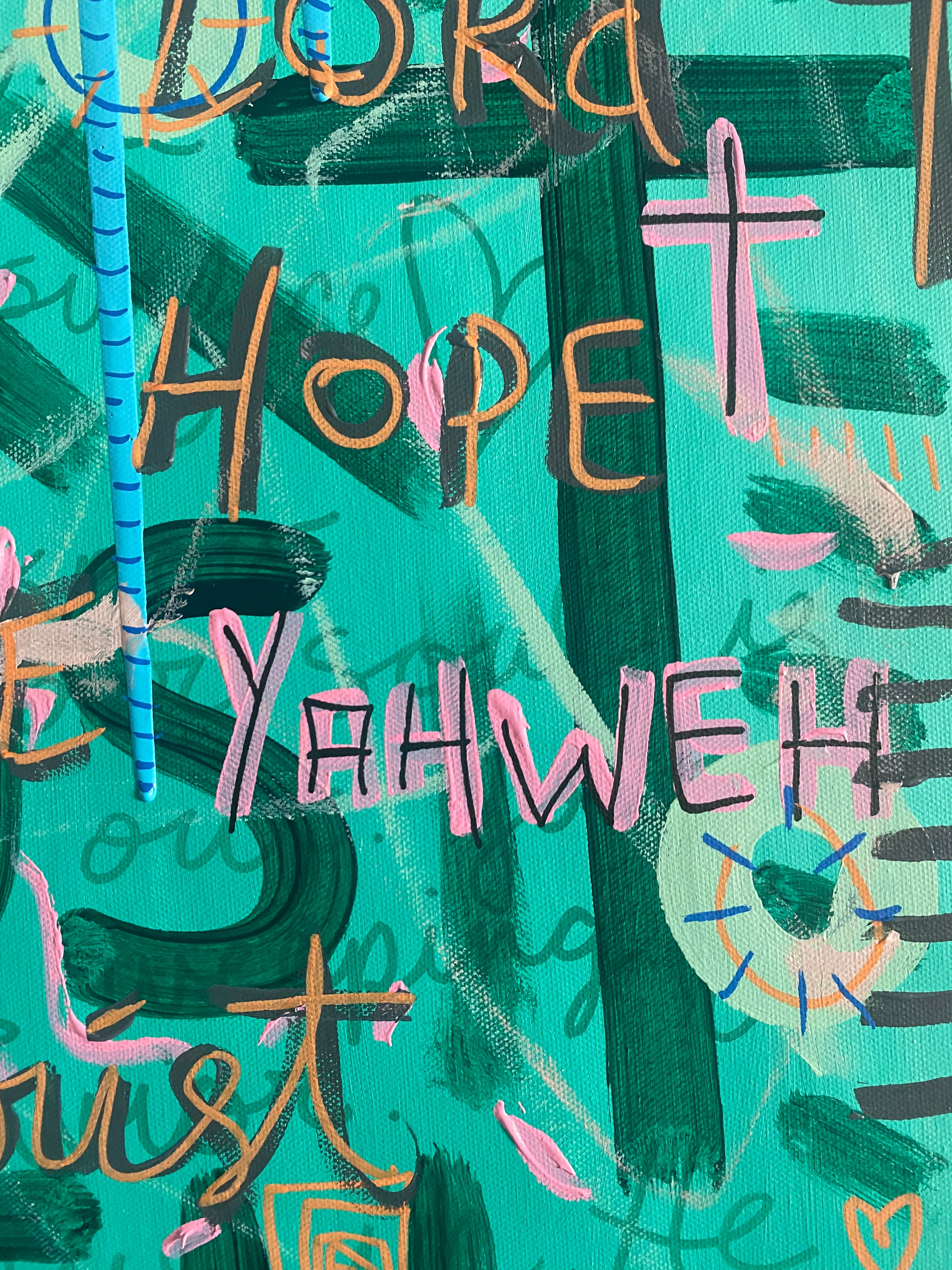 “Yahweh or No Way” - 1 of 1 Painting