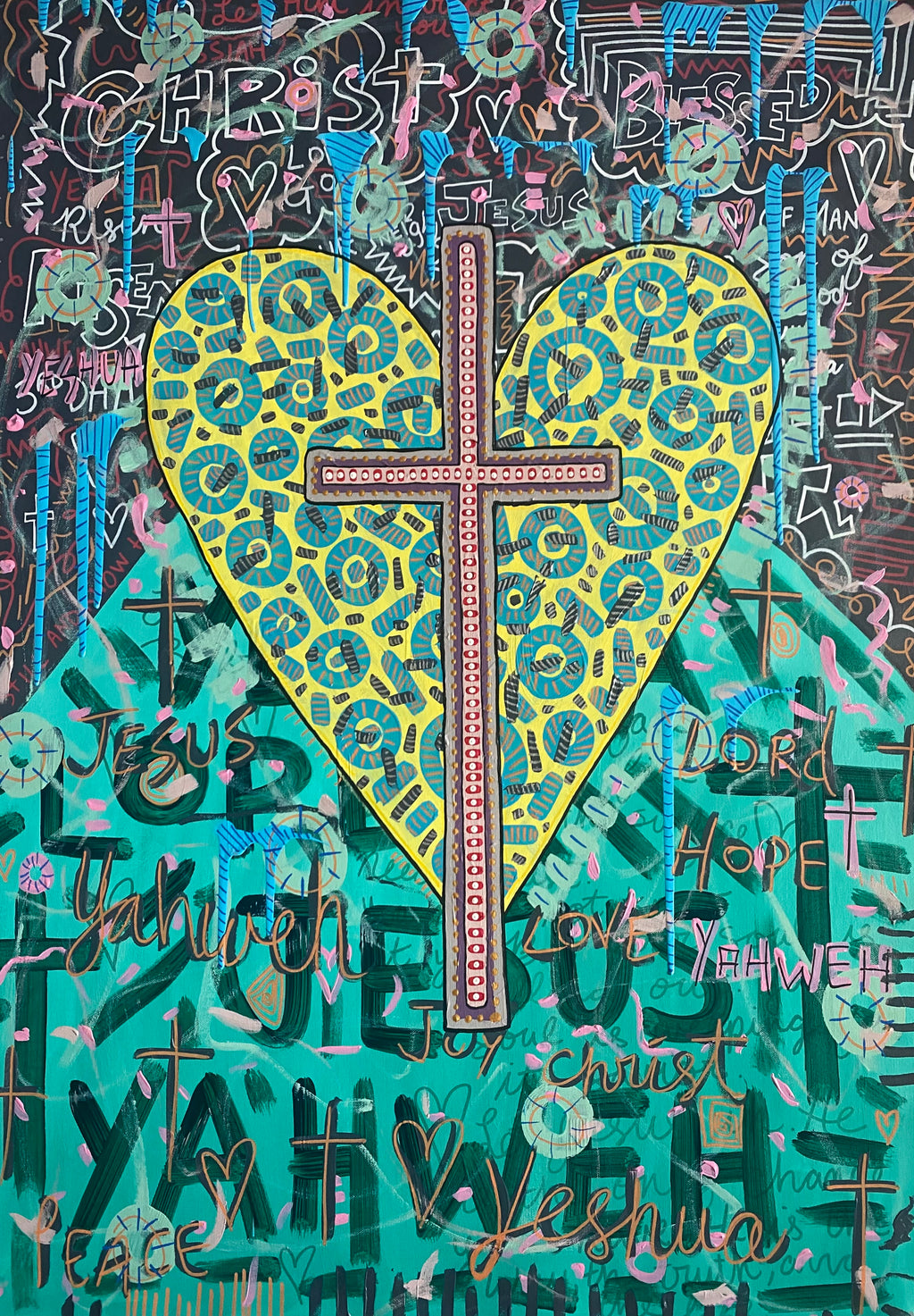 “Yahweh or No Way” - 1 of 1 Painting