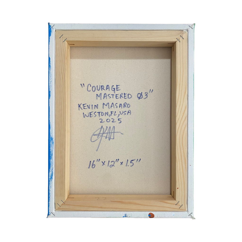 “Courage Mastered 03” - 1 of 1 Painting