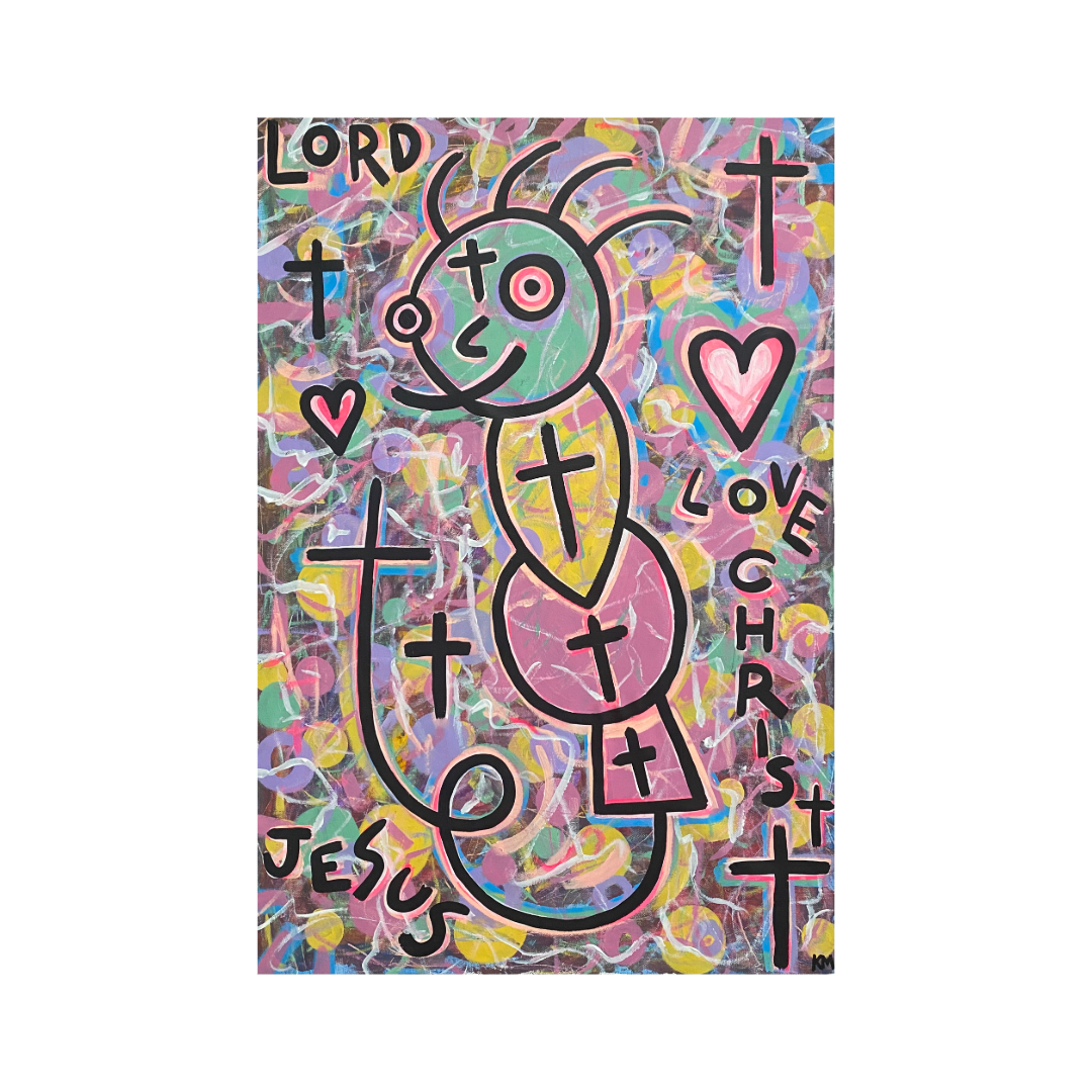 “Jesus, I Love You” - 1 of 1 Painting