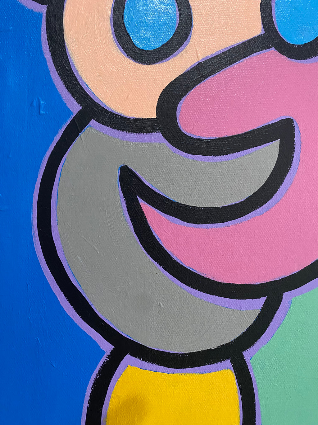 “Courage Mastered 03” - 1 of 1 Painting